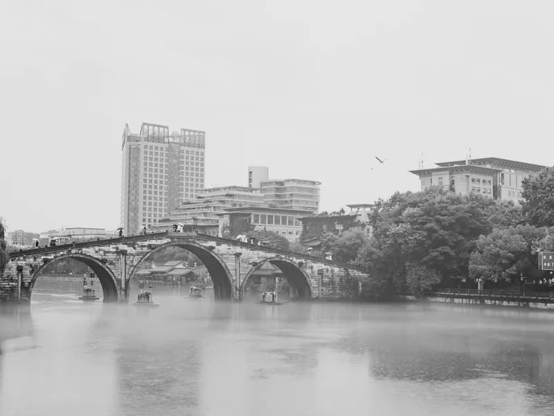 Grand Canal & Gongchen Bridge