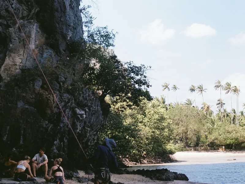 Rock Climbing at Railay & Ton Sai