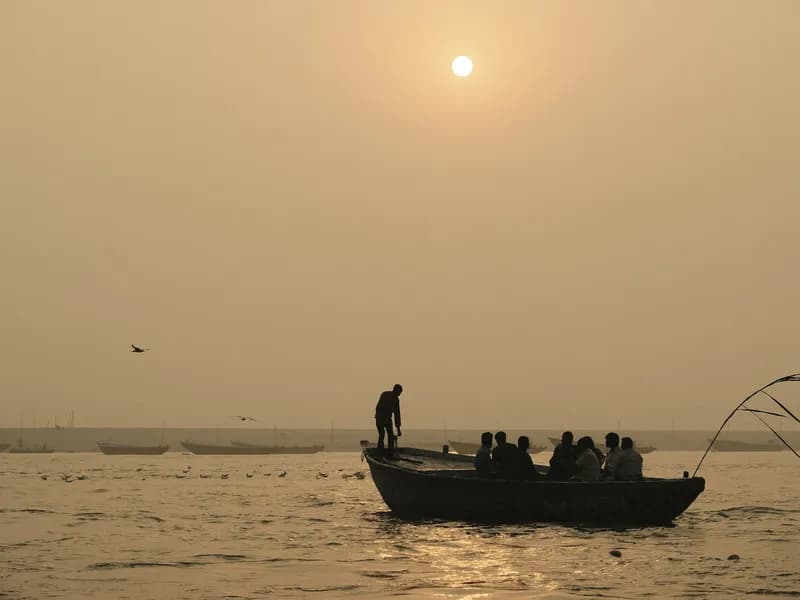 Sunrise Boat Ride on the Ganges
