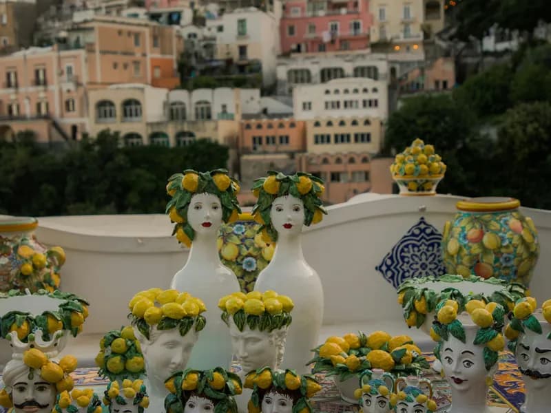 Ceramic Shops of Via Lorenzo d'Amalfi