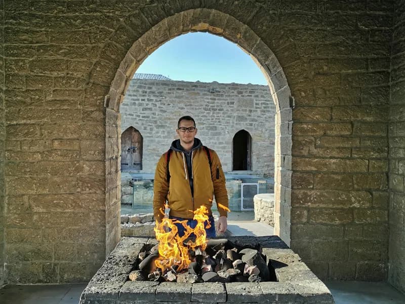 Yanar Dag (Burning Mountain)