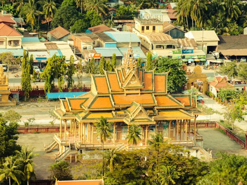 Bat Caves at Phnom Sampov