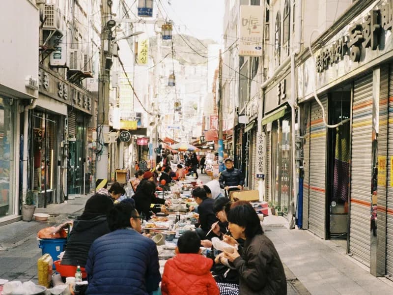 BIFF Square & Nampo-dong Street Food