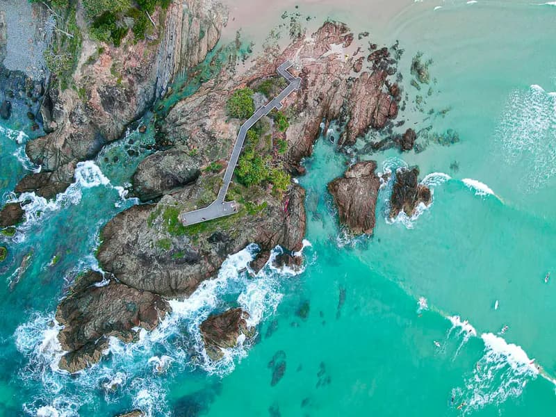 The Pass & Wategos Beach