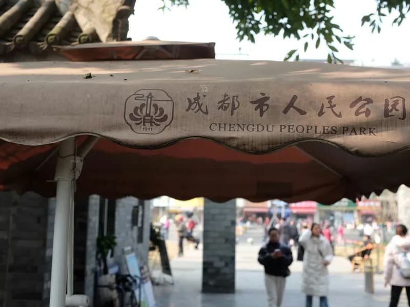 People's Park & Teahouse Culture