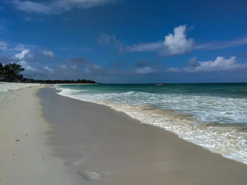 Kite Surfing at Galu Beach