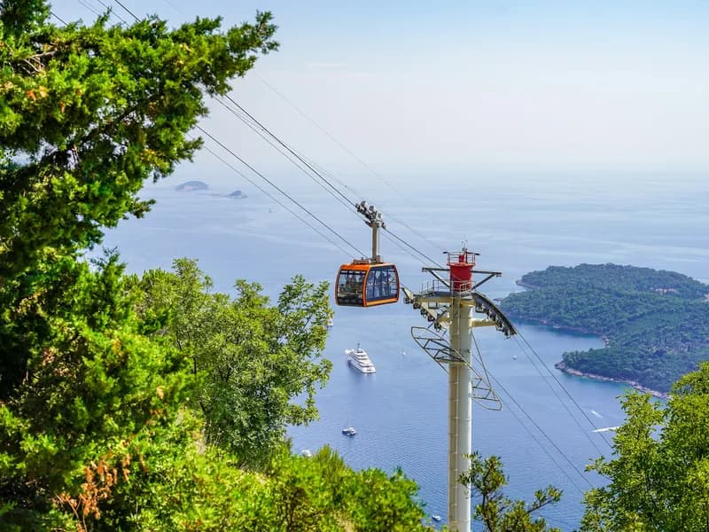 Cable Car to Mount Srd