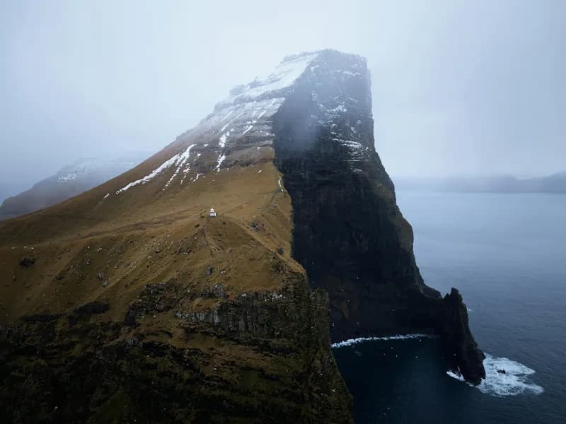 Kalsoy Island and Kallur Lighthouse