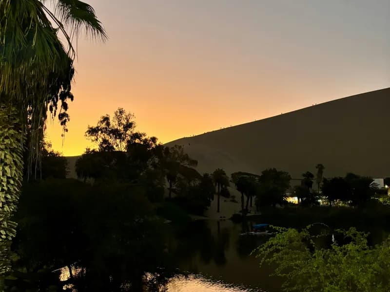 Huacachina Oasis Lagoon