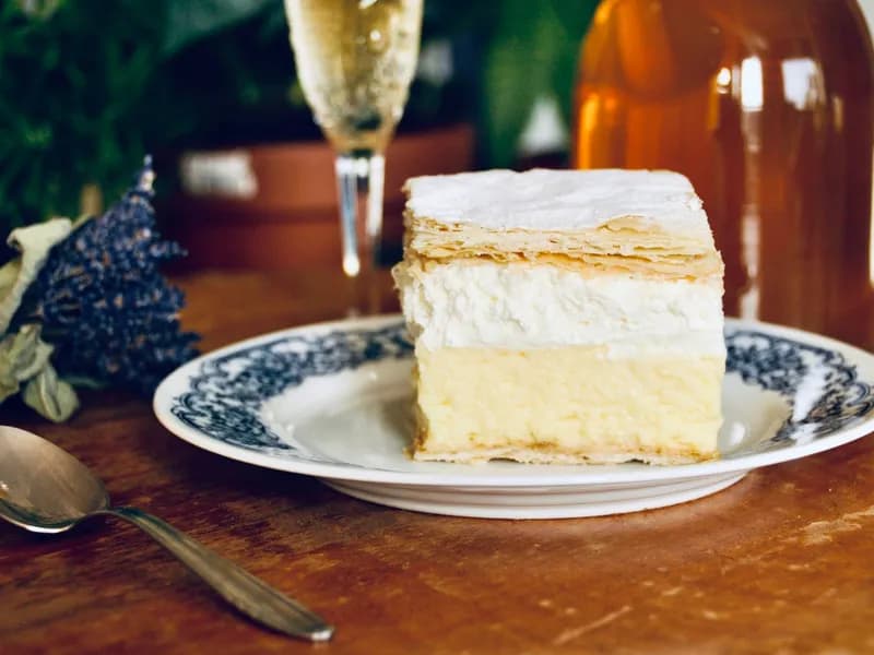 Kremna Rezina (Bled Cream Cake)
