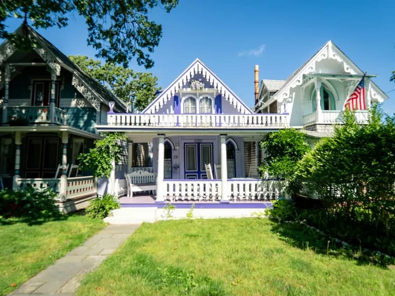 Oak Bluffs Gingerbread Cottages