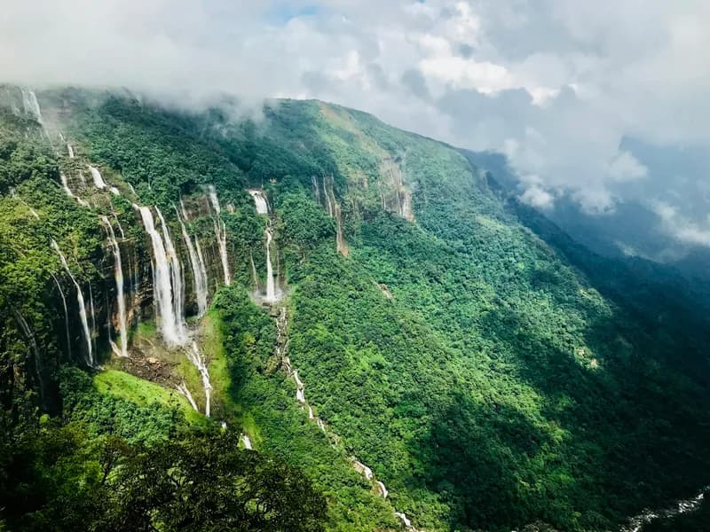 Cherrapunji (Sohra) Waterfalls