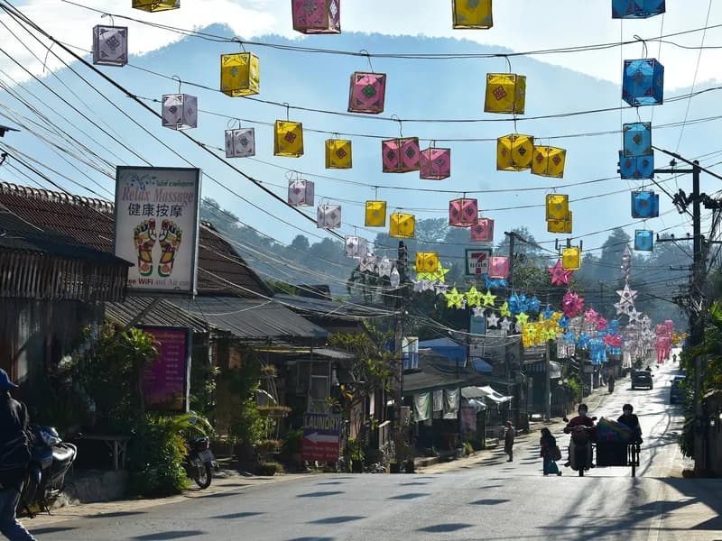 Pai Walking Street Night Market