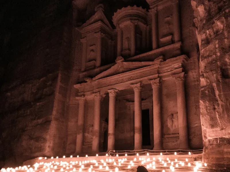 Petra by Night