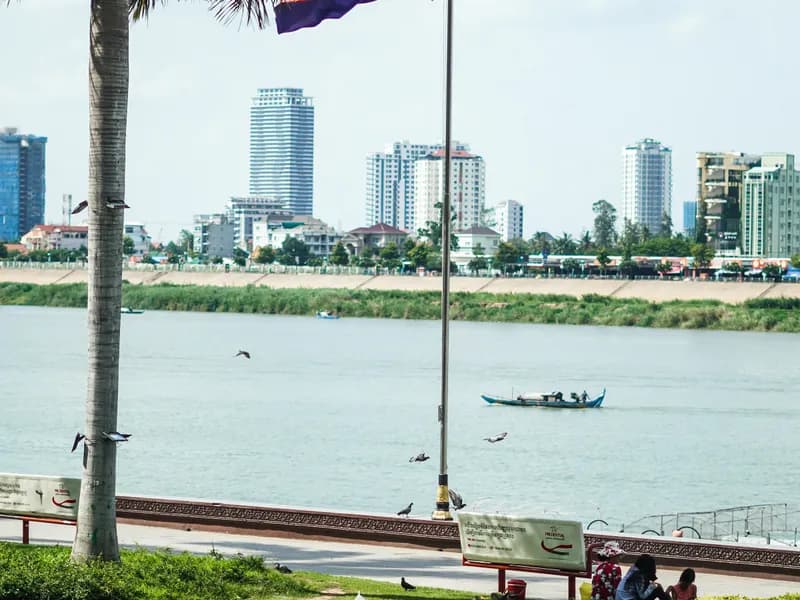 Sisowath Quay Riverside Promenade