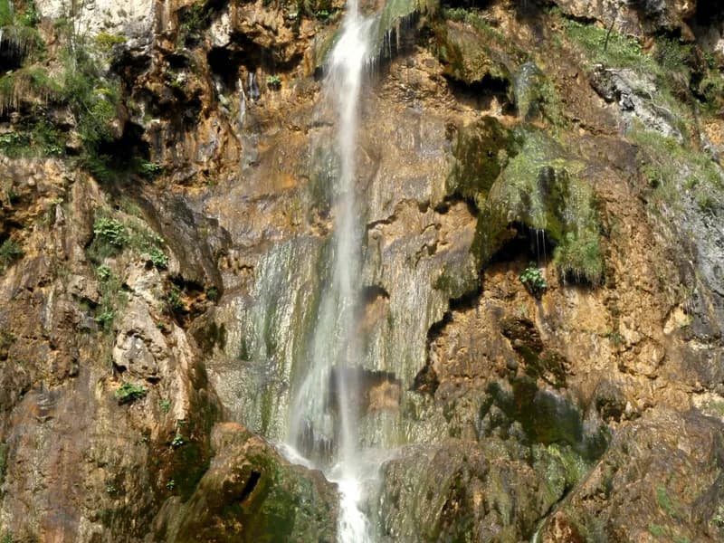Winter Frozen Waterfalls