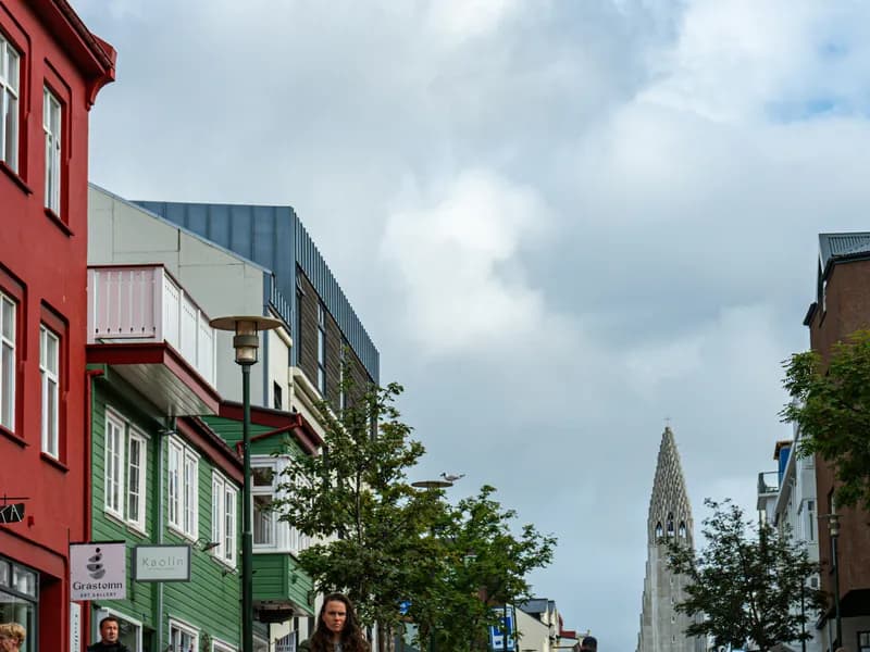 Laugavegur Shopping Street