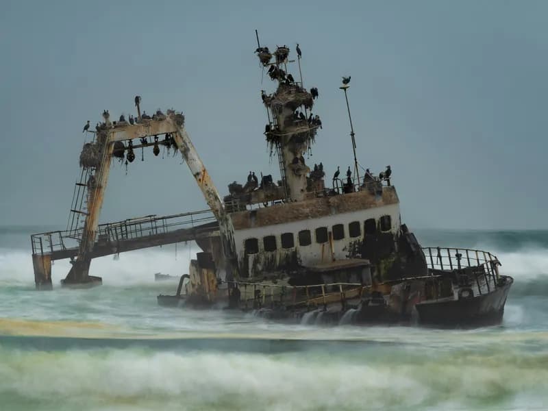 Shipwrecks Along the Coast