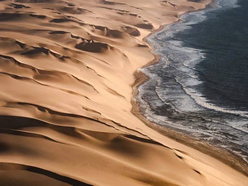 Dunes Meeting the Atlantic