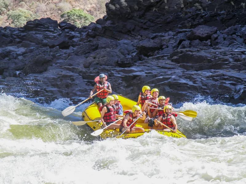 Zambezi White-Water Rafting